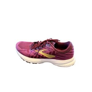 Brooks Launch 6 Running Shoes Women's 10 Aster Fig Gold Lightweight Trainer
